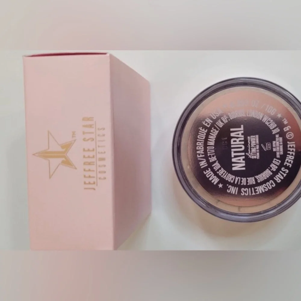 Natural Luminous Setting Powder by Jeffree Star - New in Box